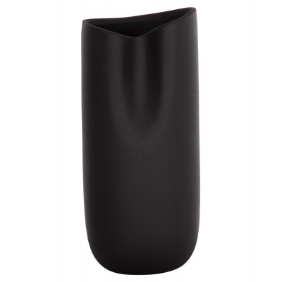 ΕΠΙΤΡΑΠΕΖΙΟ ΚΕΡΑΜΙΚΟ ΔΙΑΚΟΣΜΗΤΙΚΟ GLAZE HM4606.02 ΜΑΥΡΟ ΜΑΤ 17x16,5x37Υεκ