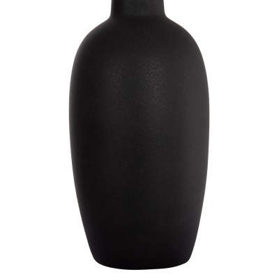 ΕΠΙΤΡΑΠΕΖΙΟ ΚΕΡΑΜΙΚΟ ΔΙΑΚΟΣΜΗΤΙΚΟ ELENDIL HM4591.02 ΜΑΥΡΟ ΜΑΤ Φ13x40Υεκ Διακόσμηση - Φως - Χαλιά
