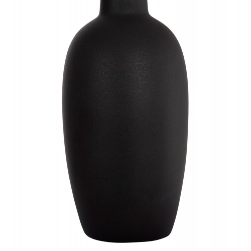 ΕΠΙΤΡΑΠΕΖΙΟ ΚΕΡΑΜΙΚΟ ΔΙΑΚΟΣΜΗΤΙΚΟ ELENDIL HM4591.02 ΜΑΥΡΟ ΜΑΤ Φ13x40Υεκ Διακόσμηση - Φως - Χαλιά
