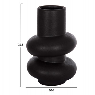 ΕΠΙΤΡΑΠΕΖΙΟ ΚΕΡΑΜΙΚΟ ΔΙΑΚΟΣΜΗΤΙΚΟ ROOK HM4627.02 ΜΑΥΡΟ ΜΑΤ Φ16x25,5Υεκ ΕΠΙΤΡΑΠΕΖΙΟ ΚΕΡΑΜΙΚΟ ΔΙΑΚΟΣΜΗΤΙΚΟ ROOK HM4627.02 ΜΑΥΡΟ ΜΑΤ Φ16x25,5Υεκ