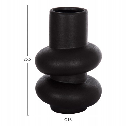 ΕΠΙΤΡΑΠΕΖΙΟ ΚΕΡΑΜΙΚΟ ΔΙΑΚΟΣΜΗΤΙΚΟ ROOK HM4627.02 ΜΑΥΡΟ ΜΑΤ Φ16x25,5Υεκ ΕΠΙΤΡΑΠΕΖΙΟ ΚΕΡΑΜΙΚΟ ΔΙΑΚΟΣΜΗΤΙΚΟ ROOK HM4627.02 ΜΑΥΡΟ ΜΑΤ Φ16x25,5Υεκ