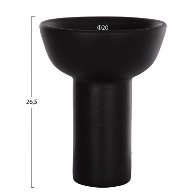 ΕΠΙΤΡΑΠΕΖΙΟ ΚΕΡΑΜΙΚΟ ΔΙΑΚΟΣΜΗΤΙΚΟ ELENDIL HM4603.02 ΜΑΥΡΟ ΜΑΤ Φ20x26.5Υεκ ΕΠΙΤΡΑΠΕΖΙΟ ΚΕΡΑΜΙΚΟ ΔΙΑΚΟΣΜΗΤΙΚΟ ELENDIL HM4603.02 ΜΑΥΡΟ ΜΑΤ Φ20x26.5Υεκ