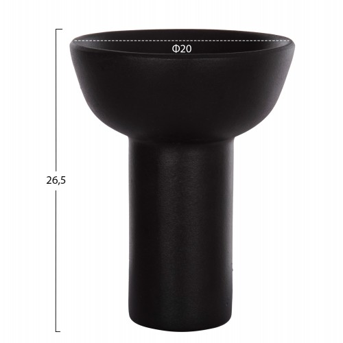 ΕΠΙΤΡΑΠΕΖΙΟ ΚΕΡΑΜΙΚΟ ΔΙΑΚΟΣΜΗΤΙΚΟ ELENDIL HM4603.02 ΜΑΥΡΟ ΜΑΤ Φ20.5x26.5Υεκ Διακόσμηση - Φως - Χαλιά ΕΠΙΤΡΑΠΕΖΙΟ ΚΕΡΑΜΙΚΟ ΔΙΑΚΟΣΜΗΤΙΚΟ ELENDIL HM4603.02 ΜΑΥΡΟ ΜΑΤ Φ20.5x26.5Υεκ Διακόσμηση - Φως - Χαλιά