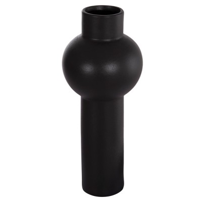 ΕΠΙΤΡΑΠΕΖΙΟ ΚΕΡΑΜΙΚΟ ΔΙΑΚΟΣΜΗΤΙΚΟ SCEPTER HM4604.02 ΜΑΥΡΟ ΜΑΤ Φ17x39Υεκ
