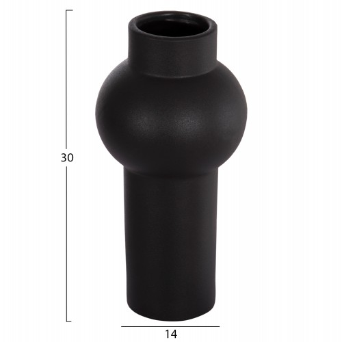 ΕΠΙΤΡΑΠΕΖΙΟ ΚΕΡΑΜΙΚΟ ΔΙΑΚΟΣΜΗΤΙΚΟ SCEPTER HM4605.02 ΜΑΥΡΟ ΜΑΤ Φ15x30Υεκ Διακόσμηση - Φως - Χαλιά ΕΠΙΤΡΑΠΕΖΙΟ ΚΕΡΑΜΙΚΟ ΔΙΑΚΟΣΜΗΤΙΚΟ SCEPTER HM4605.02 ΜΑΥΡΟ ΜΑΤ Φ15x30Υεκ Διακόσμηση - Φως - Χαλιά