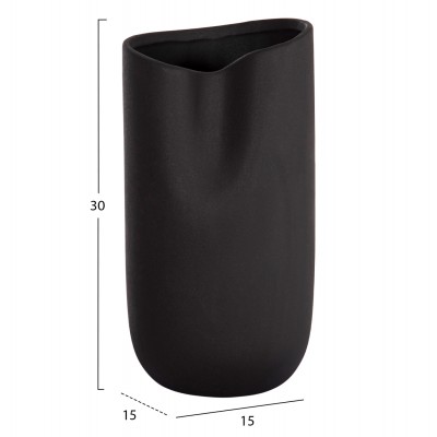 ΕΠΙΤΡΑΠΕΖΙΟ ΚΕΡΑΜΙΚΟ ΔΙΑΚΟΣΜΗΤΙΚΟ GLAZE HM4607.02 ΜΑΥΡΟ ΜΑΤ 15x15x30Υεκ ΕΠΙΤΡΑΠΕΖΙΟ ΚΕΡΑΜΙΚΟ ΔΙΑΚΟΣΜΗΤΙΚΟ GLAZE HM4607.02 ΜΑΥΡΟ ΜΑΤ 15x15x30Υεκ
