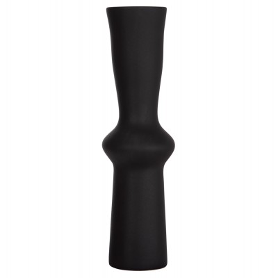 ΕΠΙΤΡΑΠΕΖΙΟ ΚΕΡΑΜΙΚΟ ΔΙΑΚΟΣΜΗΤΙΚΟ SCEPTER HM4637.02 ΜΑΥΡΟ ΜΑΤ Φ14x50Υεκ Διακόσμηση - Φως - Χαλιά