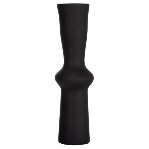 ΕΠΙΤΡΑΠΕΖΙΟ ΚΕΡΑΜΙΚΟ ΔΙΑΚΟΣΜΗΤΙΚΟ SCEPTER HM4637.02 ΜΑΥΡΟ ΜΑΤ Φ14x50Υεκ Διακόσμηση - Φως - Χαλιά
