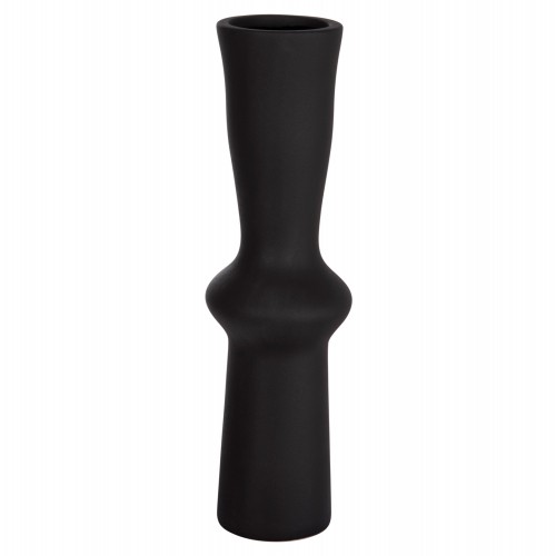 ΕΠΙΤΡΑΠΕΖΙΟ ΚΕΡΑΜΙΚΟ ΔΙΑΚΟΣΜΗΤΙΚΟ SCEPTER HM4637.02 ΜΑΥΡΟ ΜΑΤ Φ14x50Υεκ Διακόσμηση - Φως - Χαλιά