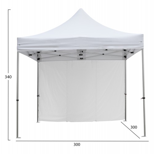 GAZEBO ΕΠΑΓΓΕΛΜΑΤΙΚΟ ΒΑΡΕΩΣ ΤΥΠΟΥ CRESSEN HM21097 ΠΤΥΣΣΟΜΕΝΟ ΑΛΟΥΜΙΝΙΟΥ 3x3x3,4Yμ Εξωτερικού Χώρου GAZEBO ΕΠΑΓΓΕΛΜΑΤΙΚΟ ΒΑΡΕΩΣ ΤΥΠΟΥ CRESSEN HM21097 ΠΤΥΣΣΟΜΕΝΟ ΑΛΟΥΜΙΝΙΟΥ 3x3x3,4Yμ Εξωτερικού Χώρου