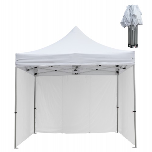GAZEBO ΕΠΑΓΓΕΛΜΑΤΙΚΟ ΒΑΡΕΩΣ ΤΥΠΟΥ CRESSEN HM21097.01 ΠΤΥΣΣΟΜΕΝΟ ΑΛΟΥΜΙΝΙΟΥ 3x3x3,4Yεκ Εξωτερικού Χώρου