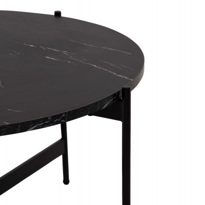 ΣΕΤ 2ΤΜΧ ΤΡΑΠΕΖΙΑ ΣΑΛΟΝΙΟΥ RONDA HM21089 MDF ΜΑΥΡΟ ΜΑΡΜΑΡΟ Φ80εκ & Φ50εκ Σαλόνι ΣΕΤ 2ΤΜΧ ΤΡΑΠΕΖΙΑ ΣΑΛΟΝΙΟΥ RONDA HM21089 MDF ΜΑΥΡΟ ΜΑΡΜΑΡΟ Φ80εκ & Φ50εκ Σαλόνι