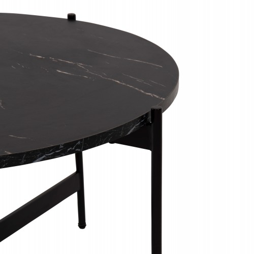 ΣΕΤ 2ΤΜΧ ΤΡΑΠΕΖΙΑ ΣΑΛΟΝΙΟΥ RONDA HM21089 MDF ΜΑΥΡΟ ΜΑΡΜΑΡΟ Φ80εκ & Φ50εκ Σαλόνι ΣΕΤ 2ΤΜΧ ΤΡΑΠΕΖΙΑ ΣΑΛΟΝΙΟΥ RONDA HM21089 MDF ΜΑΥΡΟ ΜΑΡΜΑΡΟ Φ80εκ & Φ50εκ Σαλόνι