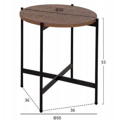 ΣΕΤ 2ΤΜΧ ΤΡΑΠΕΖΙΑ ΣΑΛΟΝΙΟΥ RONDA HM21089.03 MDF ΣΕ ΚΑΡΥΔΙ ΧΡΩΜΑ Φ80εκ & Φ50εκ Σαλόνι ΣΕΤ 2ΤΜΧ ΤΡΑΠΕΖΙΑ ΣΑΛΟΝΙΟΥ RONDA HM21089.03 MDF ΣΕ ΚΑΡΥΔΙ ΧΡΩΜΑ Φ80εκ & Φ50εκ Σαλόνι