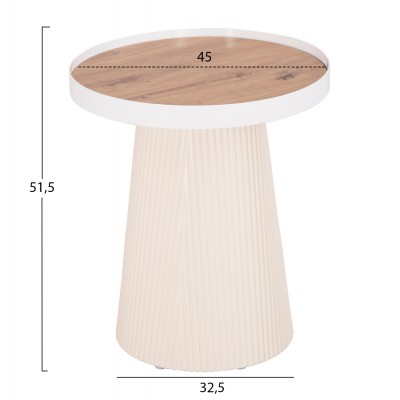 ΣΕΤ 2ΤΜΧ ΤΡΑΠΕΖΙΑ ΣΑΛΟΝΙΟΥ DUNCAN HM21082 MDF ΚΡΕΜ ΚΑΙ ΚΕΡΑΜΙΚΟ TOP Φ80εκ & Φ45εκ Σαλόνι ΣΕΤ 2ΤΜΧ ΤΡΑΠΕΖΙΑ ΣΑΛΟΝΙΟΥ DUNCAN HM21082 MDF ΚΡΕΜ ΚΑΙ ΚΕΡΑΜΙΚΟ TOP Φ80εκ & Φ45εκ Σαλόνι