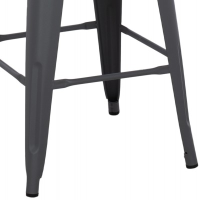 ΣΚΑΜΠΟ ΜΕΣΑΙΟΥ ΥΨΟΥΣ ΜΕΤΑΛΛΙΚΟ MELITA-PRO HM8573.50 ΓΚΡΙ 43x43x67Υεκ. Τραπεζαρία ΣΚΑΜΠΟ ΜΕΣΑΙΟΥ ΥΨΟΥΣ ΜΕΤΑΛΛΙΚΟ MELITA-PRO HM8573.50 ΓΚΡΙ 43x43x67Υεκ. Τραπεζαρία