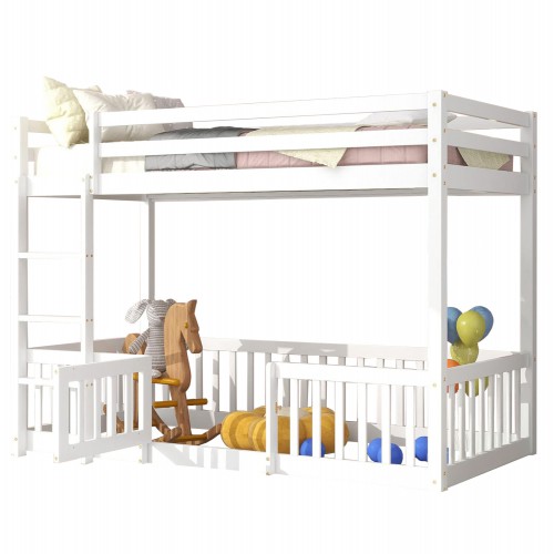 ΠΑΙΔΙΚΗ ΚΟΥΚΕΤΑ ΜΕ ΠΑΡΚΑΚΙ PLAYKID HM703.03 ΞΥΛΟ ΠΕΥΚΟΥ ΛΕΥΚΟ ΓΙΑ 190x90εκ Παιδικό δωμάτιο ΠΑΙΔΙΚΗ ΚΟΥΚΕΤΑ ΜΕ ΠΑΡΚΑΚΙ PLAYKID HM703.03 ΞΥΛΟ ΠΕΥΚΟΥ ΛΕΥΚΟ ΓΙΑ 190x90εκ Παιδικό δωμάτιο