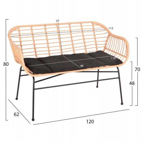 ΣΕΤ ΣΑΛΟΝΙ ΕΞΩΤΕΡΙΚΟΥ ΧΩΡΟΥ 4ΤΜΧ ALLEGRA HM21052 WICKER-ΜΕΤΑΛΛΟ Εξωτερικού Χώρου ΣΕΤ ΣΑΛΟΝΙ ΕΞΩΤΕΡΙΚΟΥ ΧΩΡΟΥ 4ΤΜΧ ALLEGRA HM21052 WICKER-ΜΕΤΑΛΛΟ Εξωτερικού Χώρου