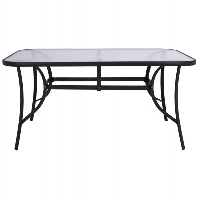 ΤΡΑΠΕΖΙ BRUNO 150X90Χ72Υεκ. ΜΕΤΑΛΛΙΚΟ ΜΑΥΡΟ ΜΕ ΓΥΑΛΙΝΗ ΕΠΙΦΑΝΕΙΑ HM5145.03 Εξωτερικού Χώρου ΤΡΑΠΕΖΙ BRUNO 150X90Χ72Υεκ. ΜΕΤΑΛΛΙΚΟ ΜΑΥΡΟ ΜΕ ΓΥΑΛΙΝΗ ΕΠΙΦΑΝΕΙΑ HM5145.03 Εξωτερικού Χώρου