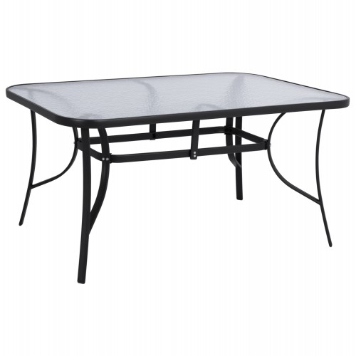ΤΡΑΠΕΖΙ BRUNO 150X90Χ72Υεκ. ΜΕΤΑΛΛΙΚΟ ΜΑΥΡΟ ΜΕ ΓΥΑΛΙΝΗ ΕΠΙΦΑΝΕΙΑ HM5145.03 Εξωτερικού Χώρου ΤΡΑΠΕΖΙ BRUNO 150X90Χ72Υεκ. ΜΕΤΑΛΛΙΚΟ ΜΑΥΡΟ ΜΕ ΓΥΑΛΙΝΗ ΕΠΙΦΑΝΕΙΑ HM5145.03 Εξωτερικού Χώρου