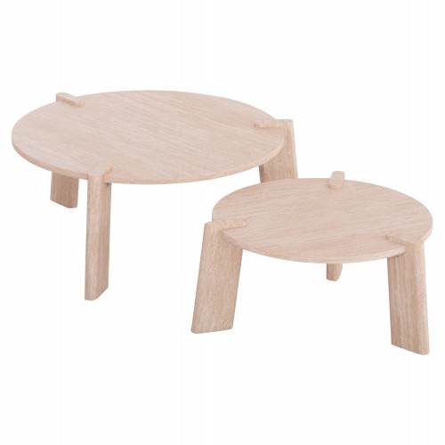 ΣΕΤ 2ΤΜΧ ΤΡΑΠΕΖΙΑ ΣΑΛΟΝΙΟΥ EQUIL HM9943.01 MDF ΜΕ ΜΕΛΑΜΙΝΗ-ΦΥΣΙΚΟ 66x66εκ + 87x87εκ Σαλόνι ΣΕΤ 2ΤΜΧ ΤΡΑΠΕΖΙΑ ΣΑΛΟΝΙΟΥ EQUIL HM9943.01 MDF ΜΕ ΜΕΛΑΜΙΝΗ-ΦΥΣΙΚΟ 66x66εκ + 87x87εκ Σαλόνι