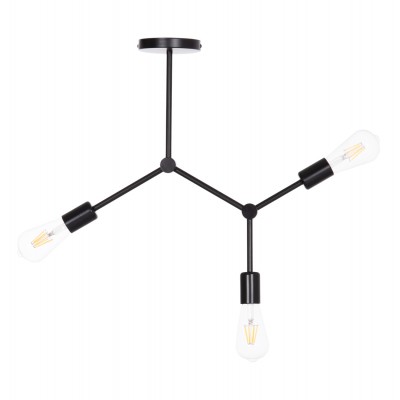 ΦΩΤΙΣΤΙΚΟ ΟΡΟΦΗΣ 3-ΦΩΤΟ LIGHTY HM7404.11 ΜΕΤΑΛΛΟ ΣΕ ΜΑΥΡΟ 52x5x48Υεκ. Διακόσμηση - Φως - Χαλιά ΦΩΤΙΣΤΙΚΟ ΟΡΟΦΗΣ 3-ΦΩΤΟ LIGHTY HM7404.11 ΜΕΤΑΛΛΟ ΣΕ ΜΑΥΡΟ 52x5x48Υεκ. Διακόσμηση - Φως - Χαλιά