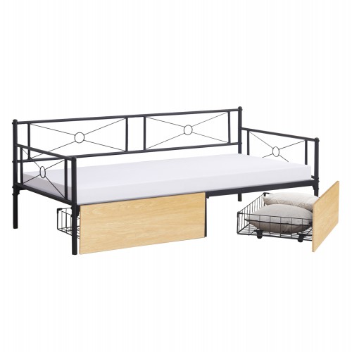 ΚΡΕΒΑΤΙ-ΚΑΝΑΠΕΣ BERNIE HM21120.02 ΜΑΥΡΟΣ ΜΕΤΑΛ.ΣΚΕΛΕΤΟΣ & SONAMA ΣΥΡΤΑΡΙΑ-190x90εκ. Υπνοδωμάτιο ΚΡΕΒΑΤΙ-ΚΑΝΑΠΕΣ BERNIE HM21120.02 ΜΑΥΡΟΣ ΜΕΤΑΛ.ΣΚΕΛΕΤΟΣ & SONAMA ΣΥΡΤΑΡΙΑ-190x90εκ. Υπνοδωμάτιο