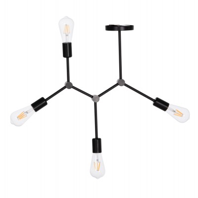 ΦΩΤΙΣΤΙΚΟ ΟΡΟΦΗΣ 4-ΦΩΤΟ LIGHTY HM7405.11 ΜΕΤΑΛΛΟ ΣΕ ΜΑΥΡΟ 57x5x52Υεκ. Διακόσμηση - Φως - Χαλιά ΦΩΤΙΣΤΙΚΟ ΟΡΟΦΗΣ 4-ΦΩΤΟ LIGHTY HM7405.11 ΜΕΤΑΛΛΟ ΣΕ ΜΑΥΡΟ 57x5x52Υεκ. Διακόσμηση - Φως - Χαλιά