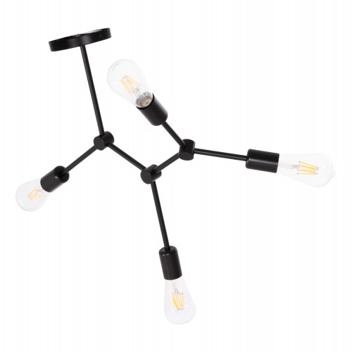 ΦΩΤΙΣΤΙΚΟ ΟΡΟΦΗΣ 4-ΦΩΤΟ LIGHTY HM7405.11 ΜΕΤΑΛΛΟ ΣΕ ΜΑΥΡΟ 57x5x52Υεκ. Διακόσμηση - Φως - Χαλιά ΦΩΤΙΣΤΙΚΟ ΟΡΟΦΗΣ 4-ΦΩΤΟ LIGHTY HM7405.11 ΜΕΤΑΛΛΟ ΣΕ ΜΑΥΡΟ 57x5x52Υεκ. Διακόσμηση - Φως - Χαλιά