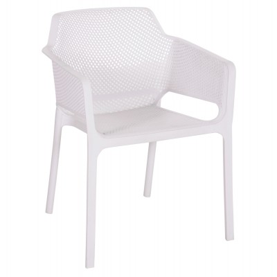 ΠΟΛΥΘΡΟΝΑ ΠΟΛΥΠΡΟΠΥΛΕΝΙΟΥ JOHN HM6103.01 ΛΕΥΚΗ 59x58x79.5Υεκ.