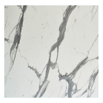 ΣΕΤ ΕΠΙΦΑΝΕΙΑ ΤΡΑΠΕΖΙΟΥ ΤΕΤΡΑΓΩΝΗ HPL HM5839.31 WHITE MARBLE 80x80εκ
