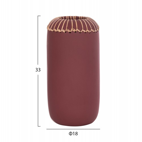 ΕΠΙΤΡΑΠΕΖΙΟ ΔΙΑΚΟΣΜΗΤΙΚΟ ΒΑΖΟ LENNOX HM4675.06S TΕΡΑΚΟΤΑ ΣΕ ΒΥΣΣΙΝΙ--Φ18x33Υεκ. Διακόσμηση - Φως - Χαλιά
