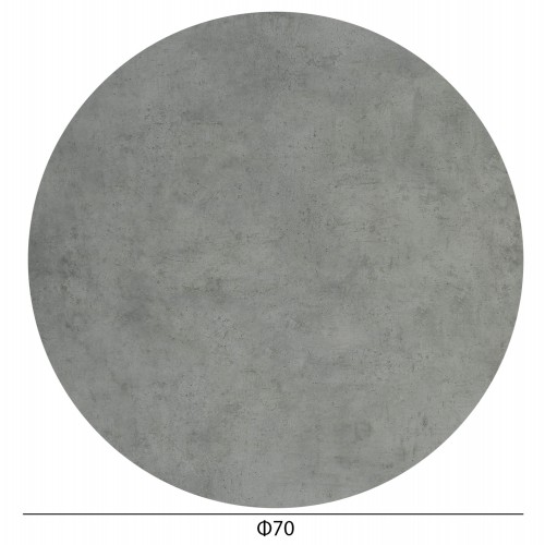 ΕΠΙΦΑΝΕΙΑ ΤΡΑΠΕΖΙΟΥ HPL ΣΤΡΟΓΓΥΛΗ HM5842.32 CEMENT Φ70εκ. Μπαρ - Εστίασης