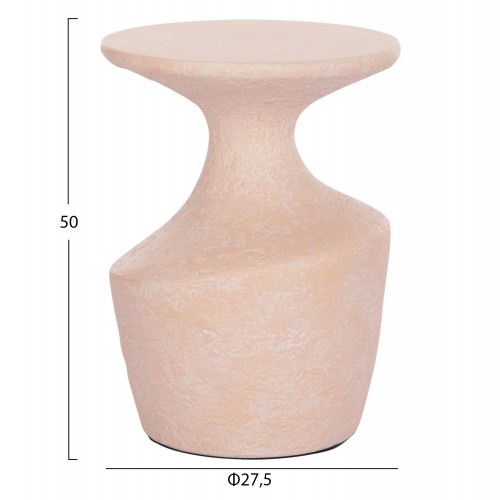 ΤΡΑΠΕΖΙ ΒΟΗΘΗΤΙΚΟ REBON HM18156.04S FIBER CEMENT ΣΕ ΣΟΜΟΝ--Φ27.5x50Υεκ. Σαλόνι