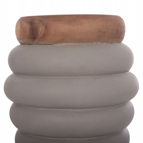 ΤΡΑΠΕΖΙ ΒΟΗΘΗΤΙΚΟ PUFFAT HM18172.03 FIBER CEMENT ΓΚΡΙ- ΞΥΛΟ TEAK TOP Φ45x46Υεκ. Σαλόνι ΤΡΑΠΕΖΙ ΒΟΗΘΗΤΙΚΟ PUFFAT HM18172.03 FIBER CEMENT ΓΚΡΙ- ΞΥΛΟ TEAK TOP Φ45x46Υεκ. Σαλόνι