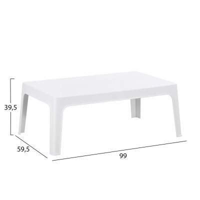 ΤΡΑΠΕΖΑΚΙ ΟΡΘΟΓΩΝΙΟ SLEEK HM6367.01 ΠΟΛΥΠΡΟΠΥΛΕΝΙΟ ΣΕ ΛΕΥΚΟ 105x64x40Υεκ. ΤΡΑΠΕΖΑΚΙ ΟΡΘΟΓΩΝΙΟ SLEEK HM6367.01 ΠΟΛΥΠΡΟΠΥΛΕΝΙΟ ΣΕ ΛΕΥΚΟ 105x64x40Υεκ.