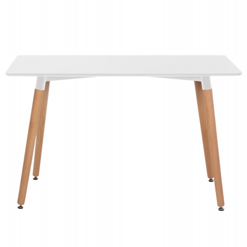 ΣΕΤ ΤΡΑΠΕΖΑΡΙΑΣ 5ΤΜΧ MINIMAL HM11767 ΛΕΥΚΟ MDF-ΜΠΕΖ ΥΦΑΣΜΑ Τραπεζαρία