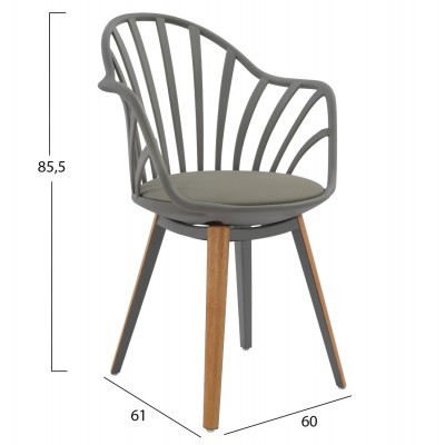 ΣΕΤ ΤΡΑΠΕΖΑΡΙΑΣ 5ΤΜΧ ANAIS HM21176 MDF TOP ΣΕ ΓΚΡΙ--P.P. & PU ΣΕ ΓΚΡΙ Τραπεζαρία ΣΕΤ ΤΡΑΠΕΖΑΡΙΑΣ 5ΤΜΧ ANAIS HM21176 MDF TOP ΣΕ ΓΚΡΙ--P.P. & PU ΣΕ ΓΚΡΙ Τραπεζαρία