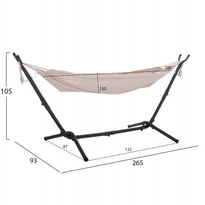 ΑΙΩΡΑ CRAVE HM6304.02 ΑΝΘΡΑΚΙ ΜΕΤΑΛΛΙΚΟΣ ΣΚΕΛΕΤΟΣ--ΜΠΕΖ ΥΦΑΣΜΑ 265x93x105Υεκ ΑΙΩΡΑ CRAVE HM6304.02 ΑΝΘΡΑΚΙ ΜΕΤΑΛΛΙΚΟΣ ΣΚΕΛΕΤΟΣ--ΜΠΕΖ ΥΦΑΣΜΑ 265x93x105Υεκ