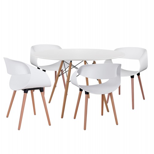 ΣΕΤ ΤΡΑΠΕΖΑΡΙΑΣ 5ΤΜΧ MAGGIE HM21186 MDF TOP & ΠΟΛΥΠΡΟΠΥΛΕΝΙΟ ΣΕ ΛΕΥΚΟ ΧΡΩΜΑ Τραπεζαρία ΣΕΤ ΤΡΑΠΕΖΑΡΙΑΣ 5ΤΜΧ MAGGIE HM21186 MDF TOP & ΠΟΛΥΠΡΟΠΥΛΕΝΙΟ ΣΕ ΛΕΥΚΟ ΧΡΩΜΑ Τραπεζαρία