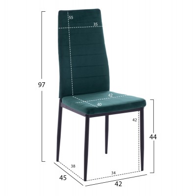 ΣΕΤ ΤΡΑΠΕΖΑΡΙΑΣ 5ΤΜΧ LADY HM21199.03 ΓΥΑΛΙ--ΜΕΤΑΛΛΟ ΣΕ ΜΑΥΡΟ & ΒΕΛΟΥΔΟ ΚΥΠΑΡΙΣΣΙ Τραπεζαρία ΣΕΤ ΤΡΑΠΕΖΑΡΙΑΣ 5ΤΜΧ LADY HM21199.03 ΓΥΑΛΙ--ΜΕΤΑΛΛΟ ΣΕ ΜΑΥΡΟ & ΒΕΛΟΥΔΟ ΚΥΠΑΡΙΣΣΙ Τραπεζαρία