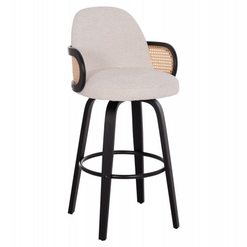 ΣΕΤ ΣΚΑΜΠΟ ΜΠΑΡ ΠΕΡΙΣΤΡΕΦΟΜΕΝΟ BECKER HM18251.02 PLYWOOD ΜΑΥΡΟ--ΕΚΡΟΥ ΥΦΑΣΜΑ 50x52x100Υ Τραπεζαρία ΣΕΤ ΣΚΑΜΠΟ ΜΠΑΡ ΠΕΡΙΣΤΡΕΦΟΜΕΝΟ BECKER HM18251.02 PLYWOOD ΜΑΥΡΟ--ΕΚΡΟΥ ΥΦΑΣΜΑ 50x52x100Υ Τραπεζαρία