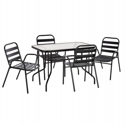 ΣΕΤ ΤΡΑΠΕΖΑΡΙΑΣ 5ΤΜΧ ADAM HM21219.01 ΚΑΡΕΚΛΕΣ ΜΕΤΑΛΛΙΚΕΣ & ΤΡΑΠΕΖΙ 110x60 ΜΑΥΡΟ Εξωτερικού Χώρου ΣΕΤ ΤΡΑΠΕΖΑΡΙΑΣ 5ΤΜΧ ADAM HM21219.01 ΚΑΡΕΚΛΕΣ ΜΕΤΑΛΛΙΚΕΣ & ΤΡΑΠΕΖΙ 110x60 ΜΑΥΡΟ Εξωτερικού Χώρου