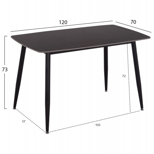 ΣΕΤ ΤΡΑΠΕΖΑΡΙΑΣ 5ΤΜΧ RAVEN HM21068.02 ΚΕΡΑΜΙΚΟ TOP ΜΑΥΡΟ ΜΑΡΜΑΡΟ--ΓΚΡΙ ΥΦΑΣΜΑ Τραπεζαρία ΣΕΤ ΤΡΑΠΕΖΑΡΙΑΣ 5ΤΜΧ RAVEN HM21068.02 ΚΕΡΑΜΙΚΟ TOP ΜΑΥΡΟ ΜΑΡΜΑΡΟ--ΓΚΡΙ ΥΦΑΣΜΑ Τραπεζαρία