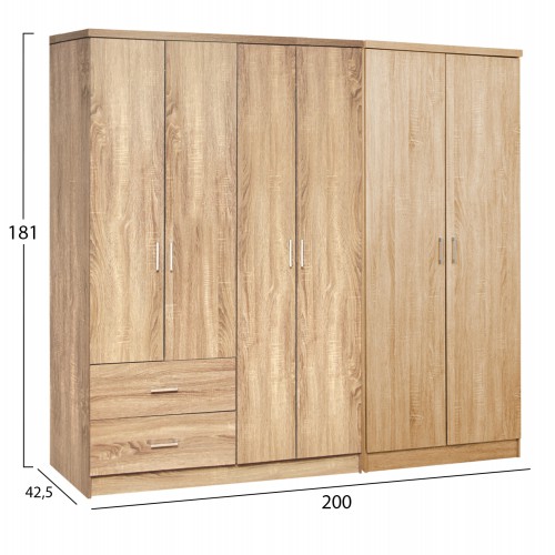 ΝΤΟΥΛΑΠΑ 6ΦΥΛΛΗ BLAKELY HM21235.02 ΜΕΛΑΜΙΝΗ ΧΡΩΜΑ SONAMA 201x43x181Υεκ Υπνοδωμάτιο ΝΤΟΥΛΑΠΑ 6ΦΥΛΛΗ BLAKELY HM21235.02 ΜΕΛΑΜΙΝΗ ΧΡΩΜΑ SONAMA 201x43x181Υεκ Υπνοδωμάτιο