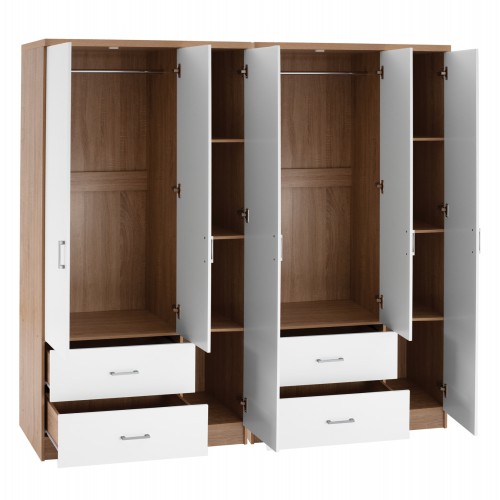 ΝΤΟΥΛΑΠΑ 6ΦΥΛΛΗ CAESAR HM21236.02 ΜΕΛΑΜΙΝΗ SONAMA & ΛΕΥΚΟ 180x42,5Χ181Υεκ. Υπνοδωμάτιο ΝΤΟΥΛΑΠΑ 6ΦΥΛΛΗ CAESAR HM21236.02 ΜΕΛΑΜΙΝΗ SONAMA & ΛΕΥΚΟ 180x42,5Χ181Υεκ. Υπνοδωμάτιο