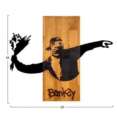 ΔΙΑΚΟΣΜΗΤΙΚΟ ΤΟΙΧΟΥ BANKSY HM4757-ΦΥΛΛΑ ΜΕΤΑΛΛΟΥ ΜΑΥΡΑ-ΞΥΛΟ 69x3(βάθος)x58Υεκ. Διακόσμηση - Φως - Χαλιά ΔΙΑΚΟΣΜΗΤΙΚΟ ΤΟΙΧΟΥ BANKSY HM4757-ΦΥΛΛΑ ΜΕΤΑΛΛΟΥ ΜΑΥΡΑ-ΞΥΛΟ 69x3(βάθος)x58Υεκ. Διακόσμηση - Φως - Χαλιά