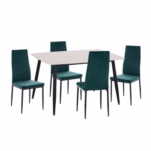 ΣΕΤ ΤΡΑΠΕΖΑΡΙΑΣ 5ΤΜΧ RAVEN HM21265.01 ΚΕΡΑΜΙΚΟ TOP ΛΕΥΚΟ ΜΑΡΜΑΡΟ--ΒΕΛΟΥΔΟ ΚΥΠΑΡΙΣΣΙ Τραπεζαρία ΣΕΤ ΤΡΑΠΕΖΑΡΙΑΣ 5ΤΜΧ RAVEN HM21265.01 ΚΕΡΑΜΙΚΟ TOP ΛΕΥΚΟ ΜΑΡΜΑΡΟ--ΒΕΛΟΥΔΟ ΚΥΠΑΡΙΣΣΙ Τραπεζαρία