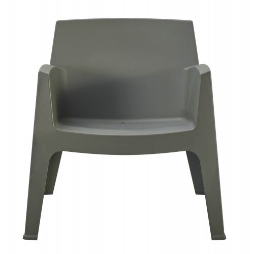 ΠΟΛΥΘΡΟΝΑ ΠΟΛΥΠΡΟΠΥΛΕΝΙΟΥ LOUNGE SLEEK HM6365.05 DARK OLIVE GREEN 62,5x48,5x73Υεκ. Εξωτερικού Χώρου