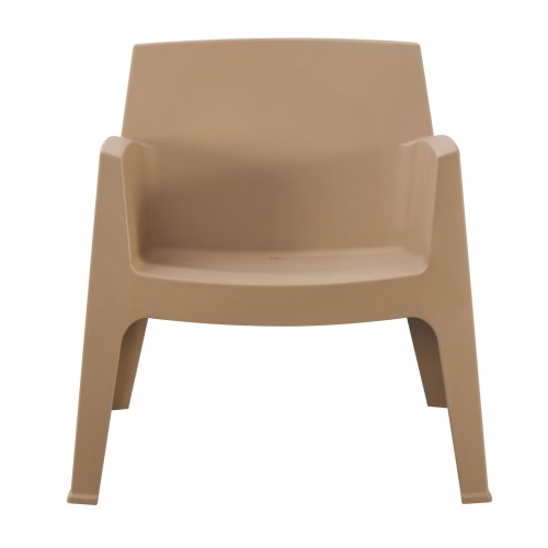 ΠΟΛΥΘΡΟΝΑ ΠΟΛΥΠΡΟΠΥΛΕΝΙΟΥ LOUNGE SLEEK HM6365.03 CAPPUCCINO 62,5x48,5x73Υεκ. Εξωτερικού Χώρου